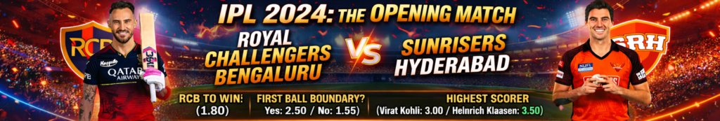 RCB vs SRH Today Match Prediction IPL 2026