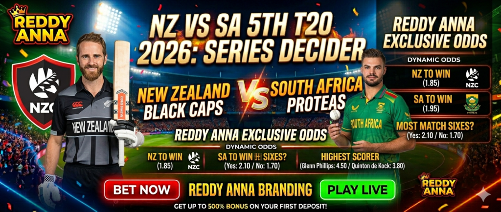 NZ vs SA 5th T20 2026: Series Decider – Prediction, Betting Tips & Live Odds