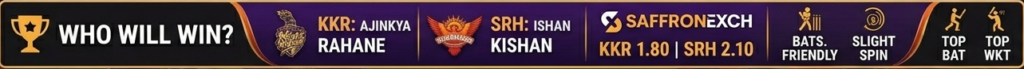 KKR vs SRH match prediction
